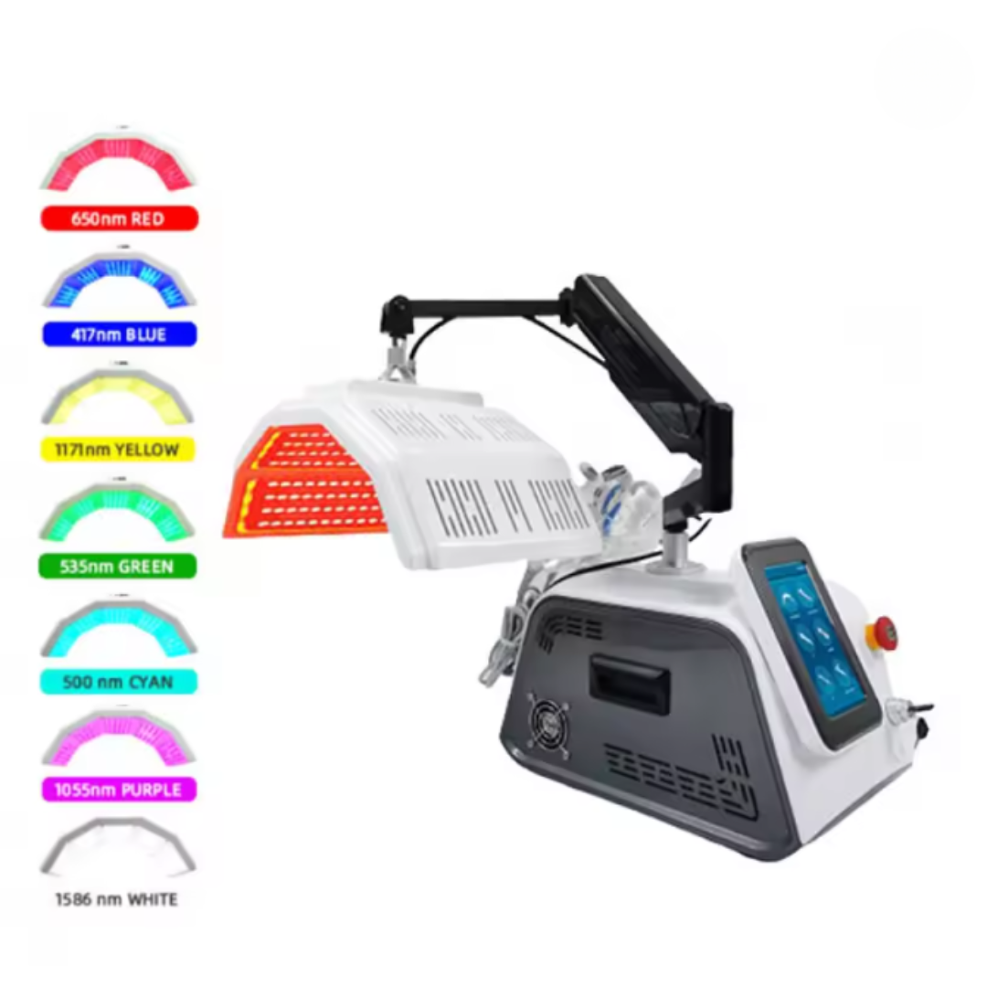 Multi Wavelength Led Array LumaLite Multi-Wavelength LED PDT Light System | 7 Color Light Therapy ...
