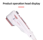 Hello skin Mini HIFU Ultrasound Machine, product operation display