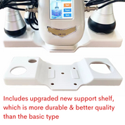 Upgraded support shelf for 40K Ultrasonic Cavitation Machine 