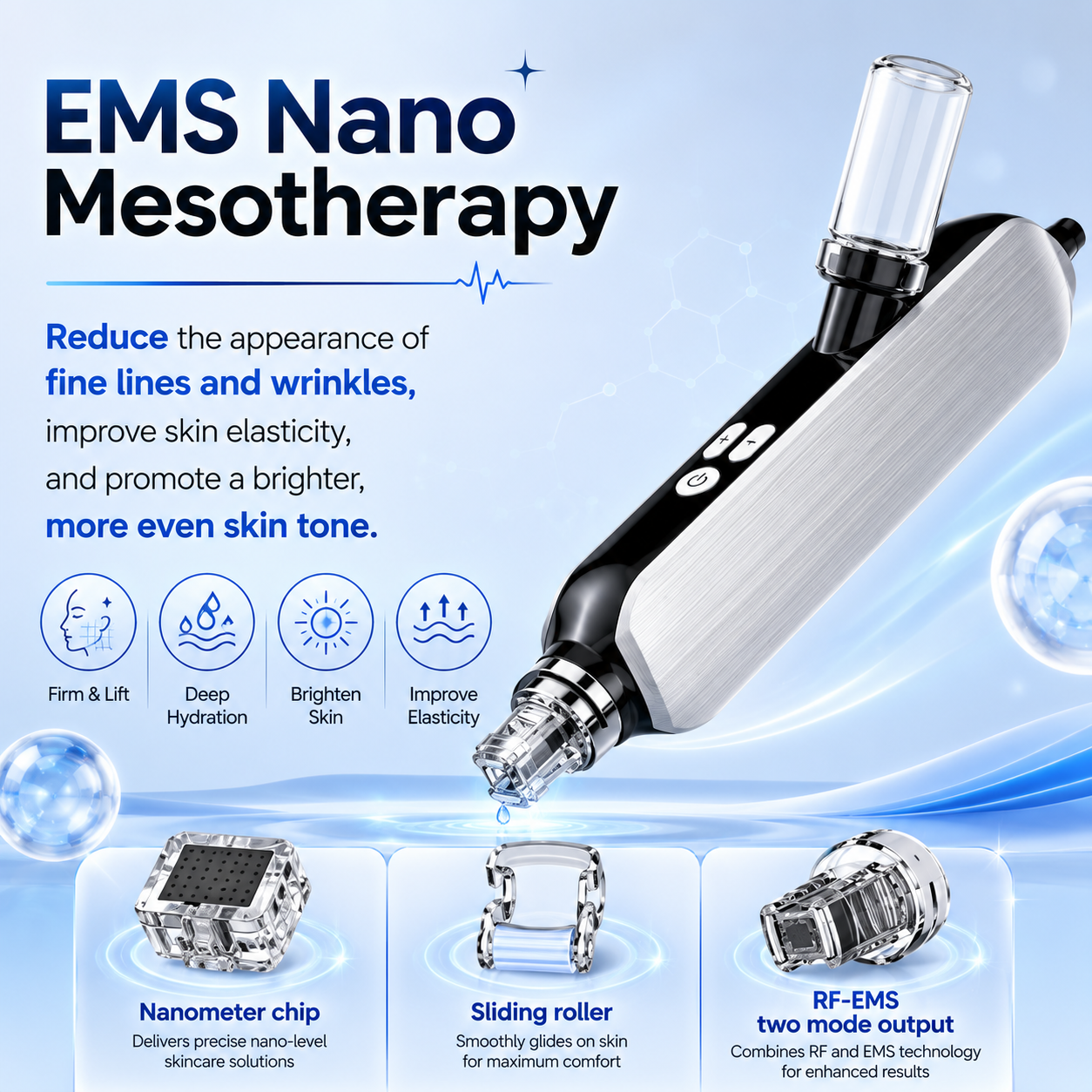 9-in-1 Hydro Facial Machine with Vortex Fusion - Super Ellipse