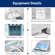 7-in-1 Hydro Dermabrasion Facial Machine with LED – Latest Generation