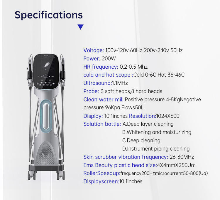 Hydro Facial Machine 9 in 1 Super Ellipse