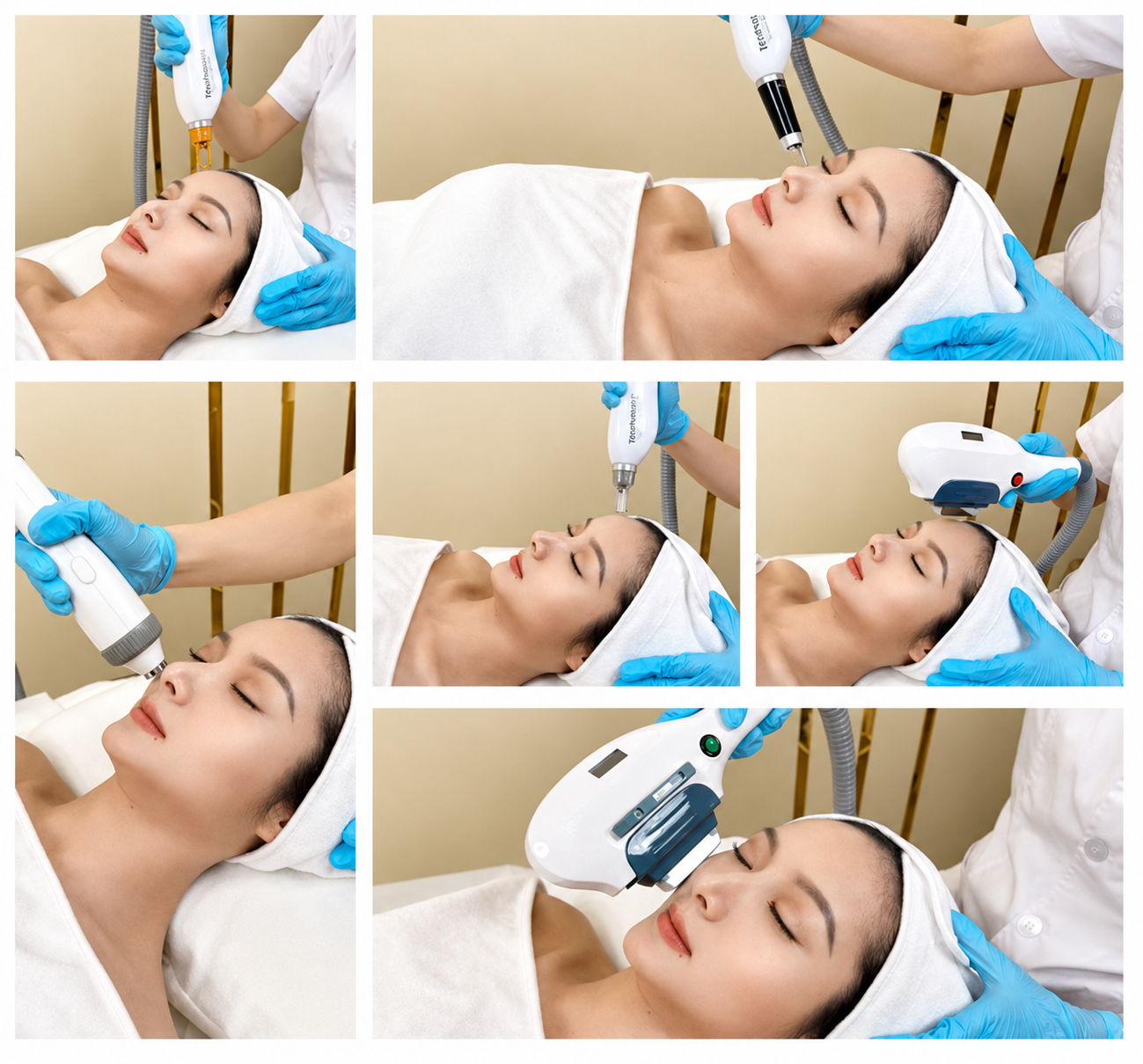 OptiGlow MultiWave 3‑in‑1 Aesthetic Laser System