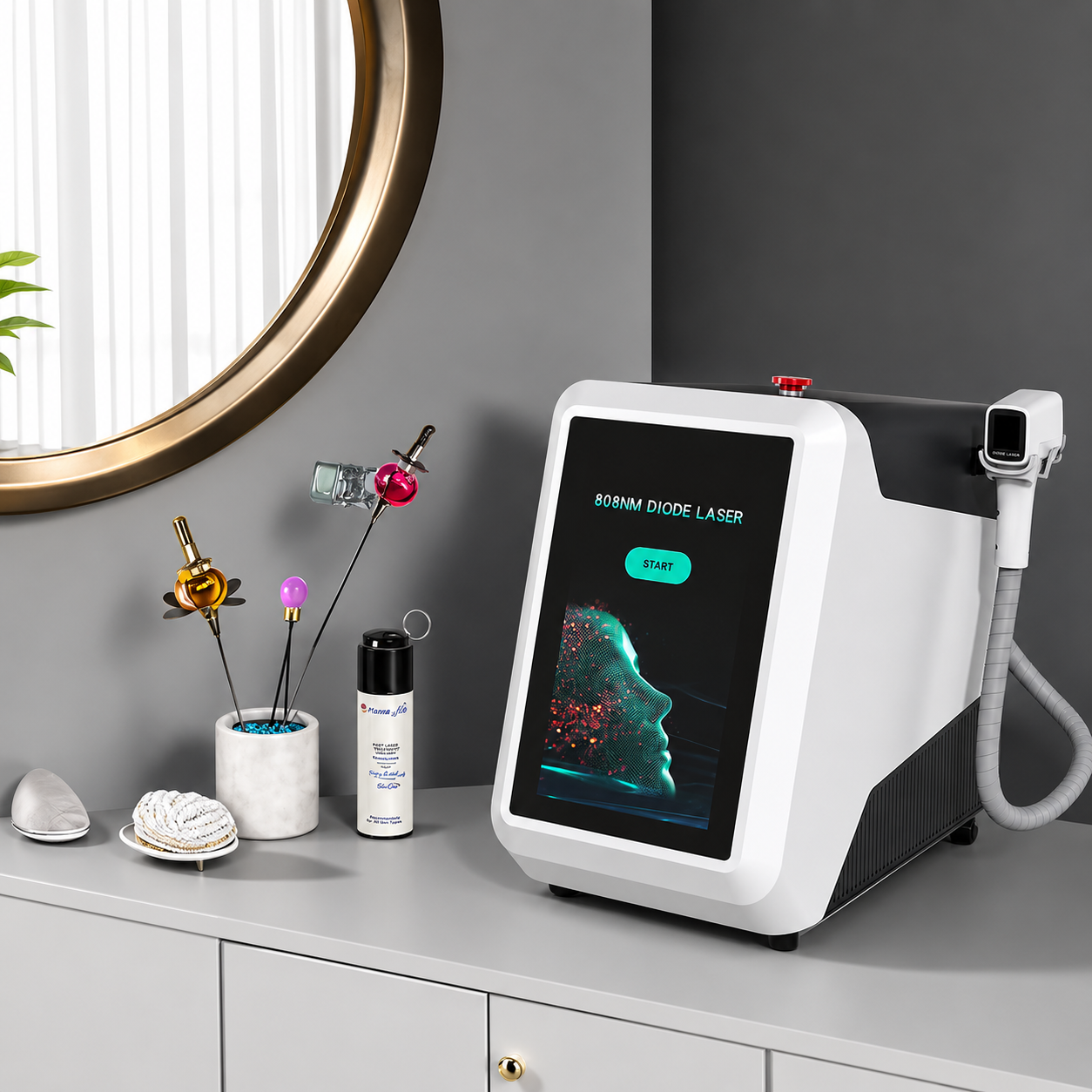 Professional Diode Laser Hair Removal Machine – LumiLASE