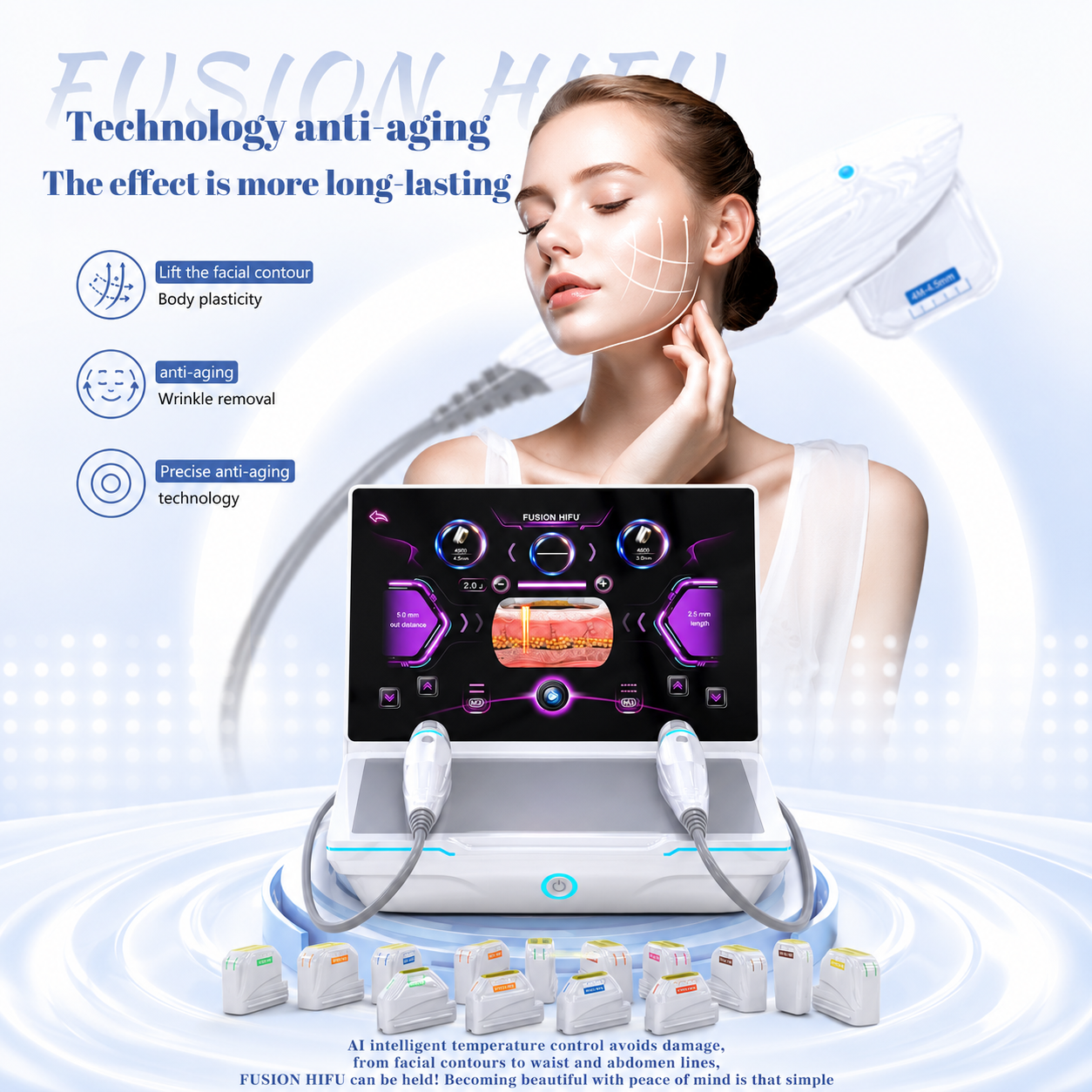 Velora-X Fusion HIFU Machine
