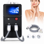 3-in-1 Laser Machine for Hair Removal + Tattoo Removal + E-Light Skin Rejuvenation