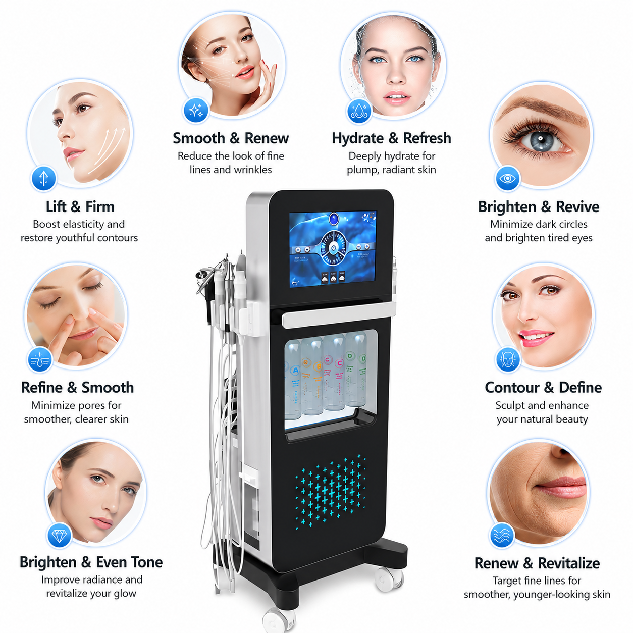 17 In 1 Hydra Skin Care System Facial Machine Elite