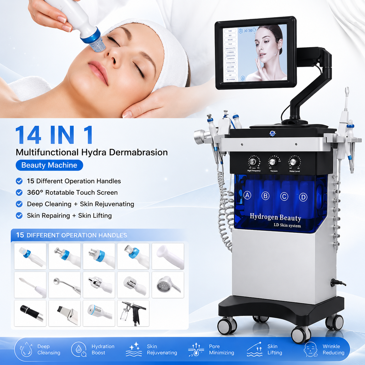 AQUA-LAB Hydro Dermabrasion Facial Machine Professional