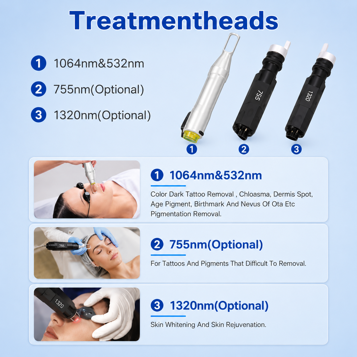 PICORA Picosecond Laser Tattoo Removal Machine *