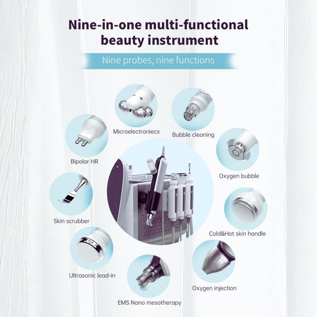 Hydro Facial Machine 9 in 1 Super Ellipse